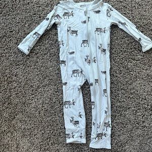 Moose print Kyte Baby romper 12-18 months